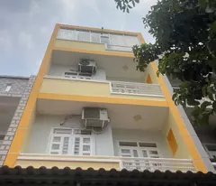 🏠 front front house for sale right in binh dien market - district 8 - 5x16m - 4 floors - price only 6.95 billion