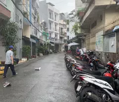 front house for sale - hoang hoa tham market, ward 13 tan binh - 73m2, 3 floors, (4x18.5) live right away - only 12.2