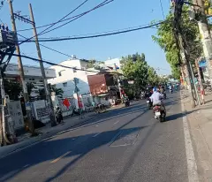 front house for sale pham the hien, district 8 - right in the bussest business area - 5.3x50m - price only 14