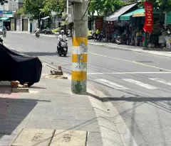 globe floor house for sale 90m2 - tran hung dao - car alley - near big c (go) di an.