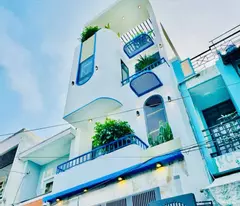 go vap house for sale - near hoa village park - 60m², 4 floors - car parking - additional 8 billion