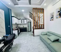 hao nam house for sale on car business lane - 30m 5-floor house - red book with nau standard information