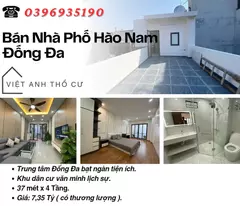hao nam townhouse for sale_30 meters street front_beautiful house right away_37mx4t_price: 7.35 billion_contact: 0396935190.