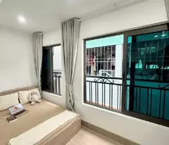 hoa bang ccmn - elevator - 10 fire protection room 40m2 6 floors frontage 4.3m price 13.95 billion