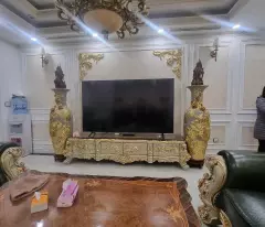 hoang mai house for sale 6 floors full interior elevator 10m to oto to avoid busy business.