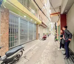 hoang mai street front apartment - 7 elevator floors - 2 always - oto parking - price 16.5 billion