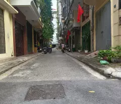 hoang quoc viet 3t house for sale, acreage 30m2, cars avoid sidewalk, near streets, business office/residence