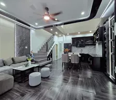 hoang quoc viet 5t house for sale, area 63m2, subdivision of cars, office location, only 15.8 billion