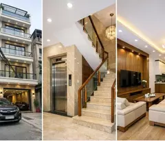 hoang quoc viet house for sale 60m2 5 floors – car lane – elevator – price 18 billion
