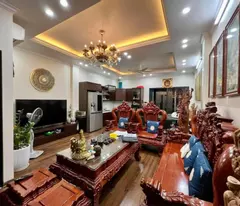 hoang quoc viet house for sale, area 65m2, 3 air, oto parking, near street, only 16 billion