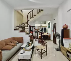 hoang quoc viet house for sale, cau giay - full furniture, car parking gate - 38m2 x 5t, 7.4 billion