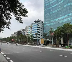 hoang quoc viet house for sale - lot division - sidewalk - 12 billion