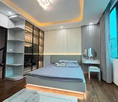 hong tien long bien house for sale, oto parking door, 2 air, full furnished, 56m about 11 billion (tl)