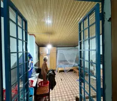 house for sale 112 m2 - area 7, lien nghia town - duc tring - convenient front for business and trade