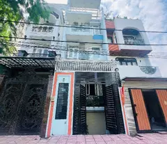 house for sale 12m front, 90m2 5 floors, nam hung vuong kdc - binh tan