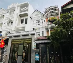house for sale, 3-storey street frontage, 4x25m, price 7.7 billion ht26, hiep thanh ward, district 12