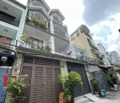 house for sale 4 bedroom, 5 wc, 72m2, lane 11, binh hung hoa b, binh tan, price 5.6 billion, owner's red book