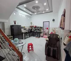 🔥house for sale 4 floors - 4.5 x 13m - shr - car alley - near ha huy giap, district 12 - only 4 billion🔥