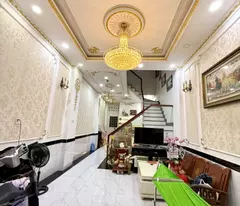house for sale, 4 floors, 52m², 4 bedrooms, 3 bathrooms, linh dong, thu duc - 6.4 billion