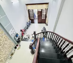 house for sale, 4 floors, 60m², 4 bedrooms, 5 bathrooms, 7.05 billion, phuoc long b ward, district 9, pink book