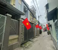 house for sale (4 x 17.3)m, car alley, truong chinh street, tan phu