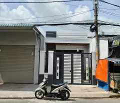 house for sale (4.5x17) front dong thanh 4-1, hoc mon - beautiful new house fully furnished - price only 4.5 billion