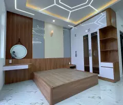 house for sale 56m2 lien area 5-6 alley 8m pine resin new house ready to welcome tet