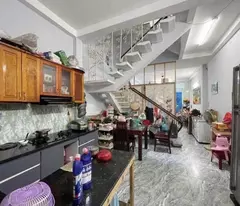 house for sale 59m2 x 3 floor au duong lan - parking car - 8.1 billion