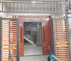 house for sale 64m2 1 ground floor 1 floor, residential area located at the back gate of pouchen (hoa an ward)