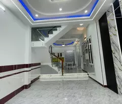 house for sale 64m2, 3 floors, 4 bedrooms, 3 bathrooms, district 9, 7.15 billion, pink book