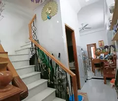 house for sale 70m2, 3 floors, 5 bedrooms, 4 bathrooms, district 9, 6.6 billion, pink book