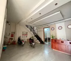 house for sale (8m x 37m) 224m2, 4 floors along highway 50, phong phu commune - binh chanh. price 18.5 billion