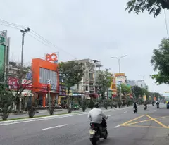 house for sale, 9m across ton duc thang business street, near hoa khanh market 17.5 billion