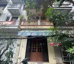 house for sale adjacent to dai kim, hoang mai, soccer sidewalk, 2 front and back views, 59m2, 19.5 billion