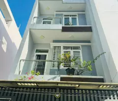 house for sale alley 564 pham van chieu 50 meters 4 floors, area: 4.2x12, soft price 6.8 billion go vap ho chi minh
