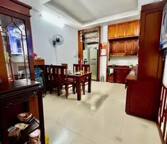 house for sale at 460 khuong dinh - lane for car business, 55m parking lot, 4 floors, self-built by family