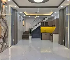 house for sale at binh tan social house, street no. 5, new house, 4 bedrooms, 7m alley, price 4.1 billion