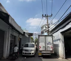 house for sale at luong the vinh social house, tan phu. (55m²) 4x14m, dilapidated house, near coopmart hoa binh only 5.2 billion!