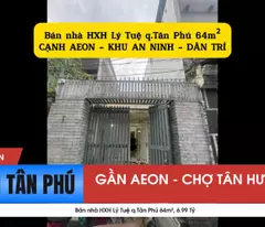 house for sale at ly tue social house, tan phu district, 64m², 6.99 billion - aeon company
