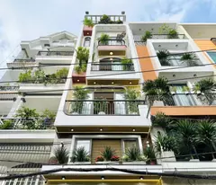 house for sale at quang trung hxh, ward 8, go vap district. beautiful house with 5 floors, elevator, fully furnished