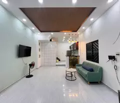 house for sale - au duong lan house for sale. rach ong ward, district 8, 4-storey house. car alley. no planning, 6.3