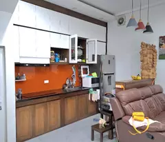 house for sale b, hoang mai, near car, owner free furniture, clean and beautiful, 39m2, 6billion(ctl)