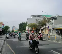 house for sale, business front, tran dien street, district 5, area: 7.35mx18m, area: basement, 4 floors, price: 24.5 billion
