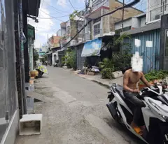 house for sale by trinh dinh trong - 112m2 (4.3 x 26)m - 4 floors - 10m truck alley
