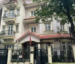 house for sale corner lot area 18 d5 tran thai tong - cau giay - hanoi