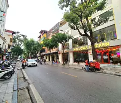 house for sale, corner lot, hang cot street, hoan kiem 200m2 x 7t elevator, 17m mt 155 billion