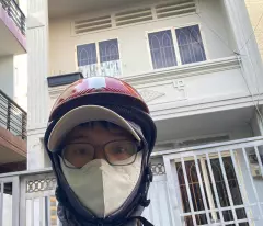 house for sale corner lot no trang long 4x21, with parking lot, near van lang only 6.5 billion