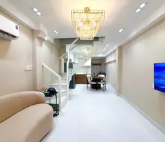 house for sale dinh bo linh, ward 26, 3.5x8m, 1 ground floor, 1 floor, 2 bedrooms, 3 bathrooms, 5.4 billion, tl
