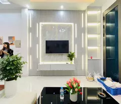 house for sale dinh cong ha, hoang mai, near lake full new furniture koong, sd 42m2, 6.48 billion