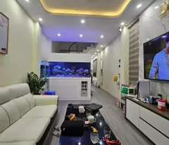 house for sale dinh cong, hoang mai, 69m ratios to car - full modern furniture, area 48m2, 9.5 billion